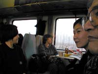 On the train