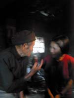 Inside the old house