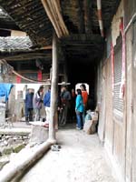 Inside the old house