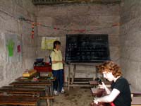 Marcela and Katinka in primary school